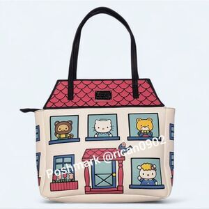 Loungefly Loves Hello Kitty House Tote Bag